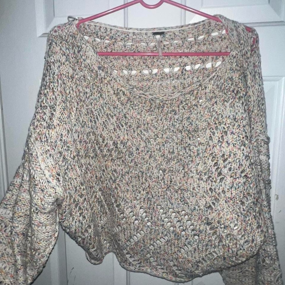 Free People Multicolor Knit Sweater